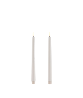 Uyuni Lighting – Led Wax Dinerkaars Vanilla 2-pack 2,3 X 25,5 Cm