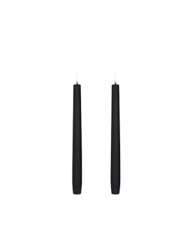 Uyuni Lighting – Led Wax Dinerkaars Black 2-pack 2,3 X 25,5 Cm