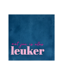 Tegeltje – Met jou is alles leuker