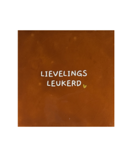 Tegeltje – Lievelingsleukerd