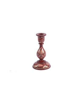 Kandelaar Joyelle hout/handgeschilderd