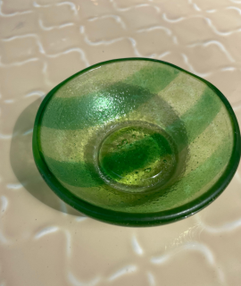 Schaaltje – Glas – Groen – XS