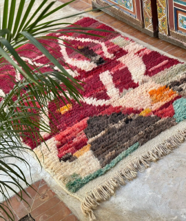 Zahra Rouge – Boujad Tapijt 170×105 cm