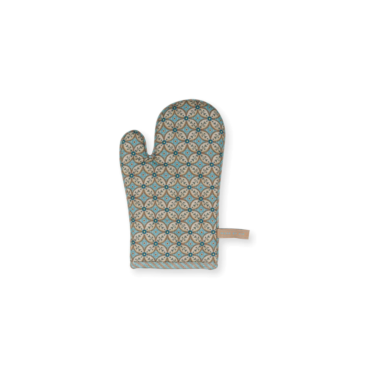 Ovenwant - Blooming Tales Khaki/Blauw