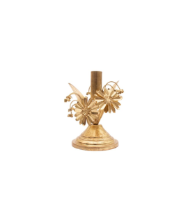 Kandelaar Fleuri Gold 16x10cm