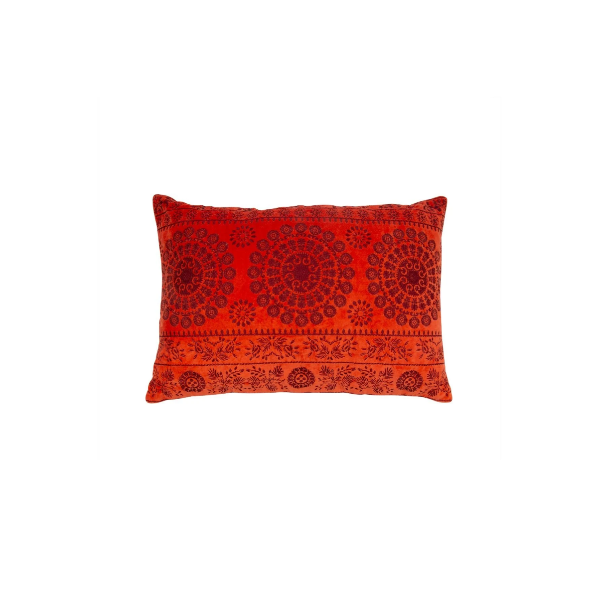 Sierkussen Nobile orange/darkred