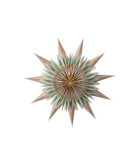 Papieren Kerstster Equinox Mint – 70 cm